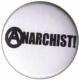 Zur Artikelseite von "Anarchist! (schwarz/weiß)", 37mm Button für 1,10 €