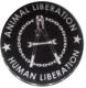 Zur Artikelseite von "Animal Liberation - Human Liberation (Zange)", 37mm Button für 1,10 €