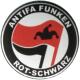 Zur Artikelseite von "Antifa Funken (rot/schwarz)", 37mm Button für 1,10 €