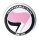 Zur Artikelseite von "Antifaschistische Aktion (pink/schwarz)", 37mm Button für 1,10 €