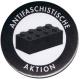 Zur Artikelseite von "Antifaschistische Aktion - schwarzer Block", 37mm Button für 1,10 €