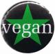 Zur Artikelseite von "Grüner Stern / Vegan", 37mm Button für 1,10 €