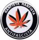 Zur Artikelseite von "Hanfista Hanfista Antifascista", 37mm Button für 1,10 €