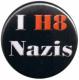 Zur Artikelseite von "I h8 Nazis", 37mm Button für 1,10 €