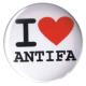 Zur Artikelseite von "I love antifa", 37mm Button für 1,10 €