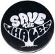 Zur Artikelseite von "Save the Whales", 37mm Button für 1,10 €