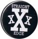 Zur Artikelseite von "Straight Edge", 37mm Button für 1,10 €