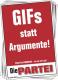 Aufkleber-Paket: GIFs statt Argumente!