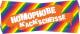 Zur Artikelseite von "Homophobe Kackscheisse", Aufkleber-Paket für 2,50 €