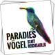 Aufkleber-Paket: Paradiesvögel statt Reichsadler