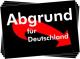Zum Aufkleber-Paket "Abgrund für Deutschland" für 2,00 € gehen.