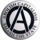 Zum 37mm Button "Abolish Capitalism - Smash the State (schwarz/weiß)" für 1,10 € gehen.
