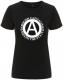 Zum/zur  tailliertes Fairtrade T-Shirt "Abolish Capitalism - Smash The State" für 18,10 € gehen.
