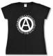 Zum tailliertes T-Shirt "Abolish Capitalism - Smash The State" für 14,00 € gehen.