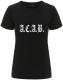 Zum/zur  tailliertes Fairtrade T-Shirt "A.C.A.B. Fraktur" für 18,10 € gehen.