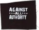Zum Aufnäher "Against All Authority" für 1,50 € gehen.