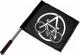 Zum/zur  Fahne / Flagge (ca. 40x35cm) "Anarchocyclist" für 11,00 € gehen.