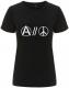 Zum tailliertes Fairtrade T-Shirt "Anarchy and Peace" für 18,10 € gehen.