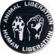 Zum 25mm Button "Animal Liberation - Human Liberation" für 0,80 € gehen.