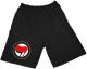 Zur Shorts "Antifa Logo (rot/schwarz, ohne Schrift)" für 19,95 € gehen.