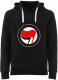 Zum Fairtrade Pullover "Antifa Logo (rot/schwarz, ohne Schrift)" für 40,00 € gehen.