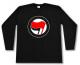 Zum Longsleeve "Antifa Logo (rot/schwarz, ohne Schrift)" für 13,12 € gehen.