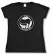 Zum tailliertes T-Shirt "Antifaschistische Aktion - hebräisch (schwarz/schwarz)" für 14,00 € gehen.
