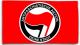 Zur Fahne / Flagge (ca. 150x100cm) "Antifaschistische Aktion (rot/schwarz) Deine Stadt" für 20,00 € gehen.