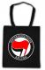 Zur Baumwoll-Tragetasche "Antifaschistische Aktion (rot/schwarz)" für 5,00 € gehen.
