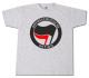 Zum T-Shirt "Antifaschistische Aktion (schwarz/rot) - grau" für 15,00 € gehen.