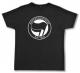 Zum Fairtrade T-Shirt "Antifaschistische Aktion (schwarz/schwarz)" für 18,10 € gehen.