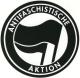 Zum Aufkleber "Antifaschistische Aktion (schwarz/schwarz)" für 1,00 € gehen.