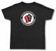 Zum/zur  Fairtrade T-Shirt "Antifaschistisches Widerstandsnetzwerk - Fäuste (rot/schwarz)" für 18,52 € gehen.