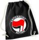 Zum Sportbeutel "Antifascist Action (rot/schwarz)" für 9,00 € gehen.