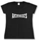Zum tailliertes T-Shirt "Antifascists" für 14,00 € gehen.