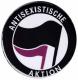 Zum 25mm Button "Antisexistische Aktion (schwarz/lila)" für 0,90 € gehen.