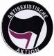 Zum 37mm Button "Antisexistische Aktion (schwarz/lila)" für 1,10 € gehen.