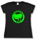 Zum tailliertes T-Shirt "Antispeziesistische Aktion (grün/grün)" für 14,00 € gehen.