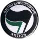 Zum 37mm Magnet-Button "Antispeziesistische Aktion (schwarz/grün)" für 2,50 € gehen.