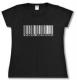 Zum tailliertes T-Shirt "Barcode - Never conform" für 14,00 € gehen.