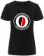 Zum/zur  tailliertes Fairtrade T-Shirt "Barista Barista Antifascista (Bohne)" für 18,10 € gehen.