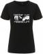 Zum/zur  tailliertes Fairtrade T-Shirt "better run naziscum" für 18,10 € gehen.
