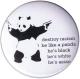 Zum 50mm Magnet-Button "destroy racism - be like a panda" für 3,00 € gehen.