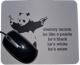 Zum Mousepad "destroy racism - be like a panda" für 7,00 € gehen.