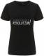 Zum/zur  tailliertes Fairtrade T-Shirt "Die Reform ist der Feind der Revolution" für 18,10 € gehen.
