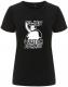 Zum tailliertes Fairtrade T-Shirt "Do Not Question Authority" für 18,10 € gehen.