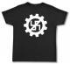 Zum Fairtrade T-Shirt "EBM gegen Nazis" für 19,45 € gehen.