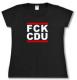 Zum tailliertes T-Shirt "FCK CDU" für 14,00 € gehen.