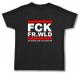 Zum Fairtrade T-Shirt "FCK FR.WLD" für 18,10 € gehen.