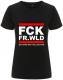 Zum/zur  tailliertes Fairtrade T-Shirt "FCK FR.WLD" für 18,10 € gehen.